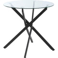 Tavolino nero 80x80x75cm