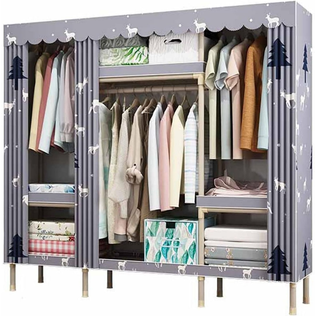 Armadio 175 200CM con struttura in acciaio