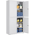 Armadio 40 x 80 x 180 cm con struttura in acciaio