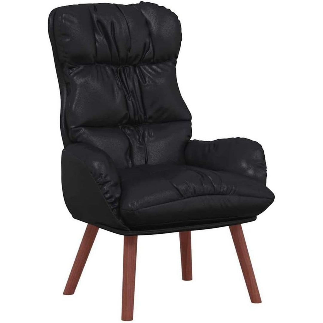 Poltrona poltrona Pelle Artificiale Sedia rilassante moderna Sedile Confort